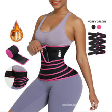 wholesale neoprene sport sweat bandage wrap band around waist training body wrap
